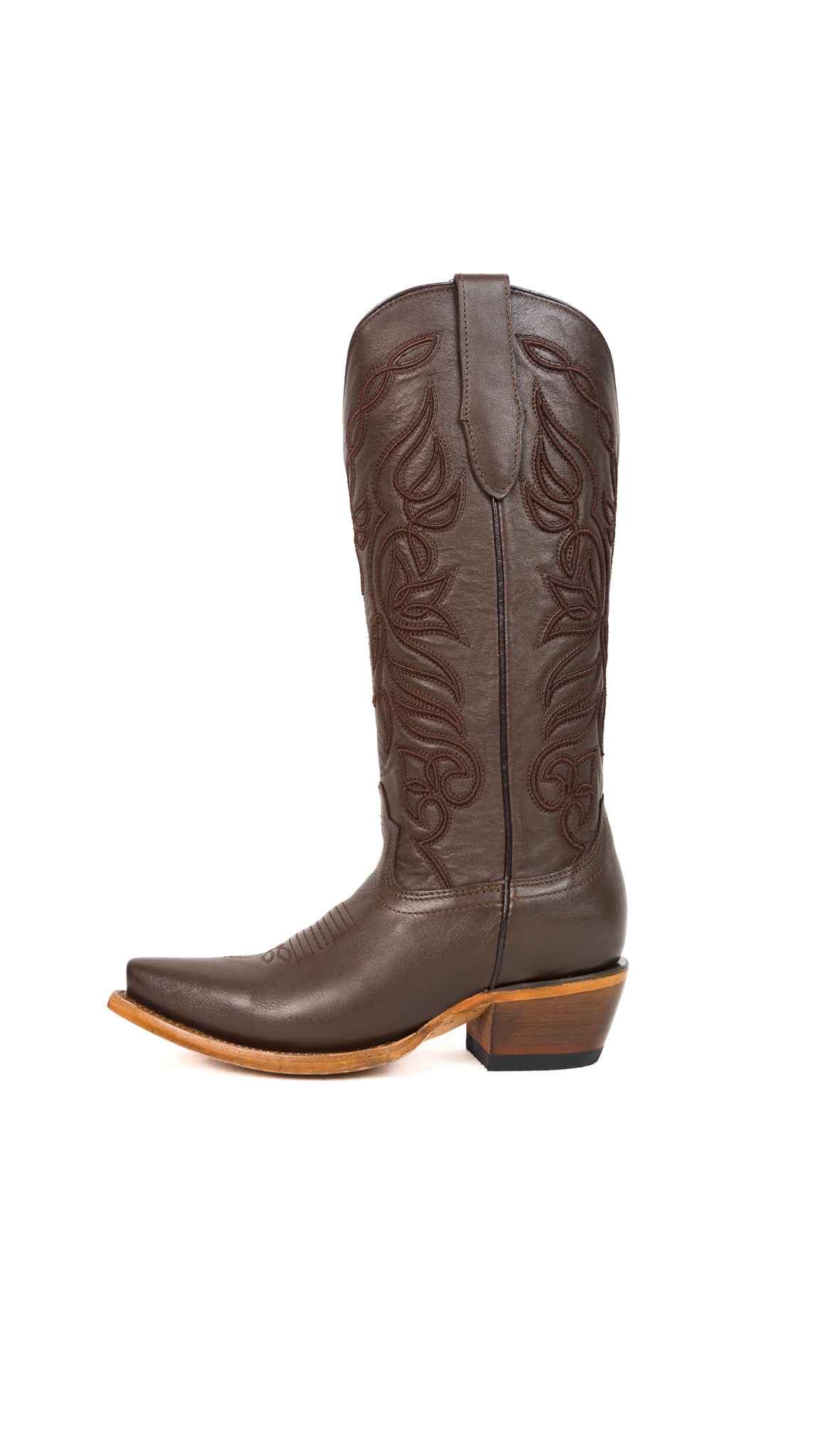 Sally Midi Snip Toe Cowgirl Boot