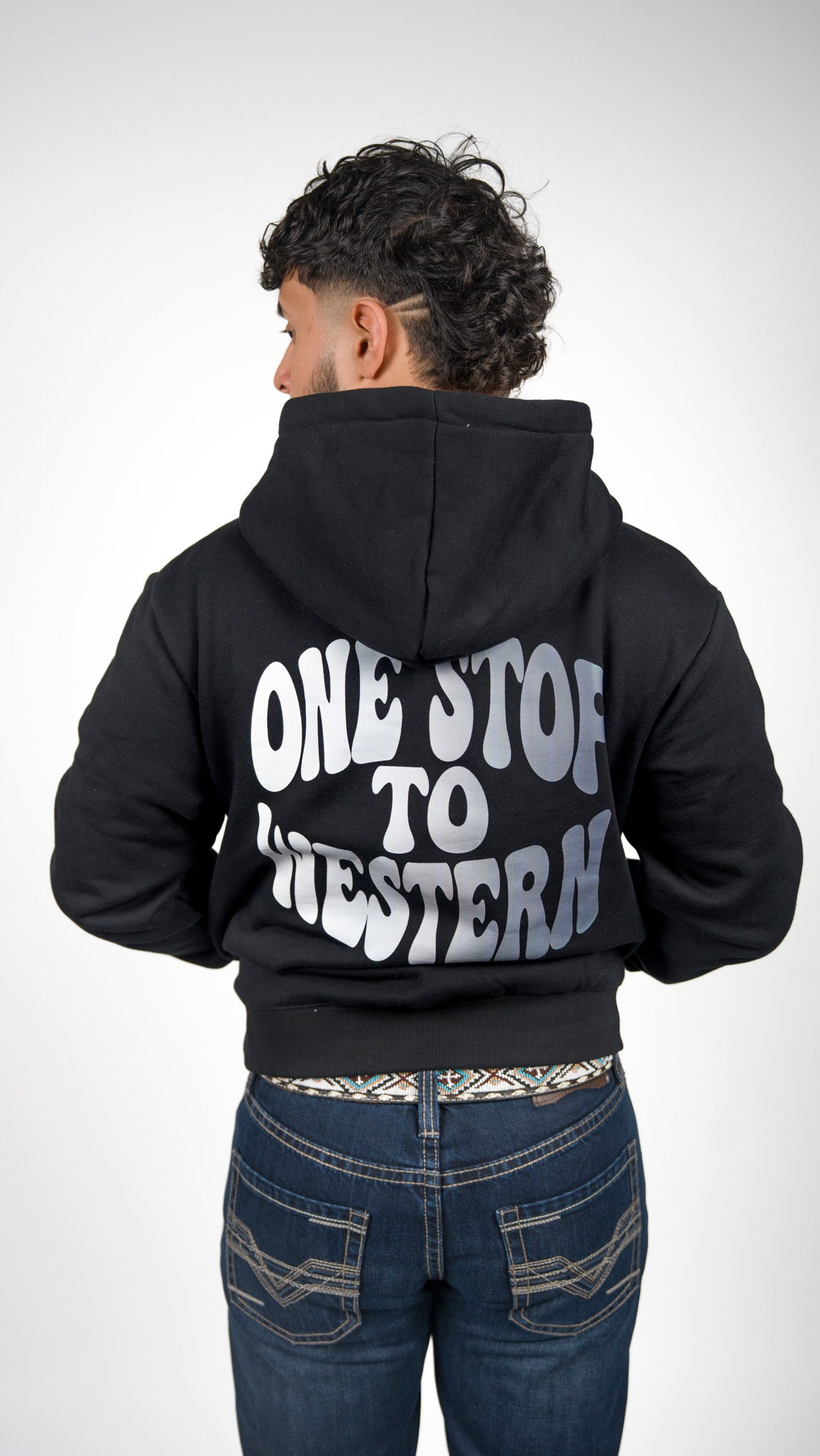 Rock’em One Stop To Western Hoodie