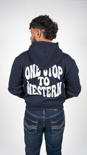 Rock’em One Stop To Western Hoodie