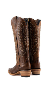 Sophia Tall Snip Toe Cowgirl Boot