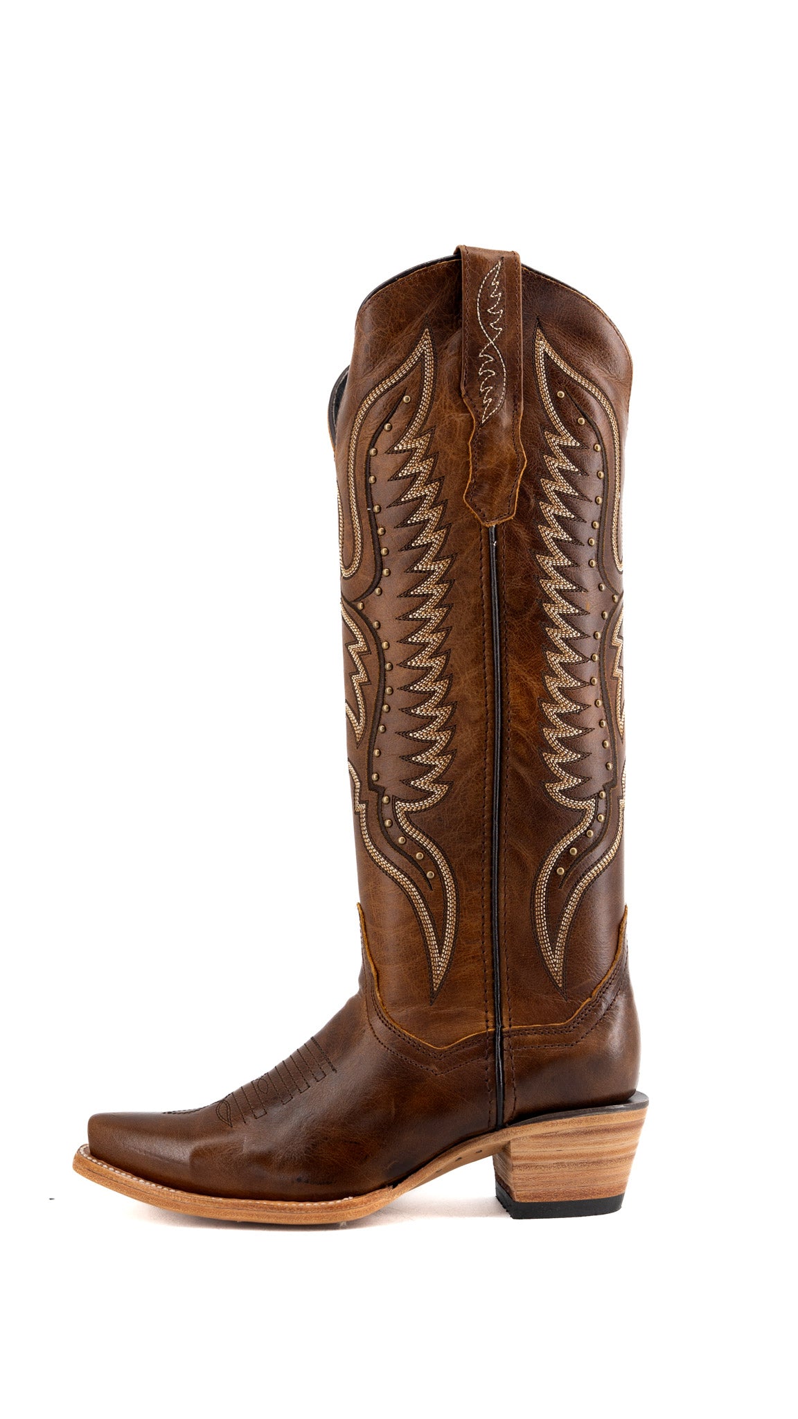 Sophia Tall Snip Toe Cowgirl Boot