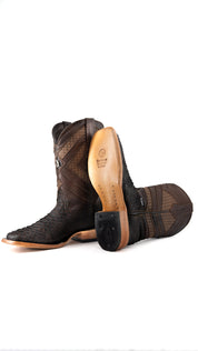 Prescott Python Exotic Square Cowboy Boot