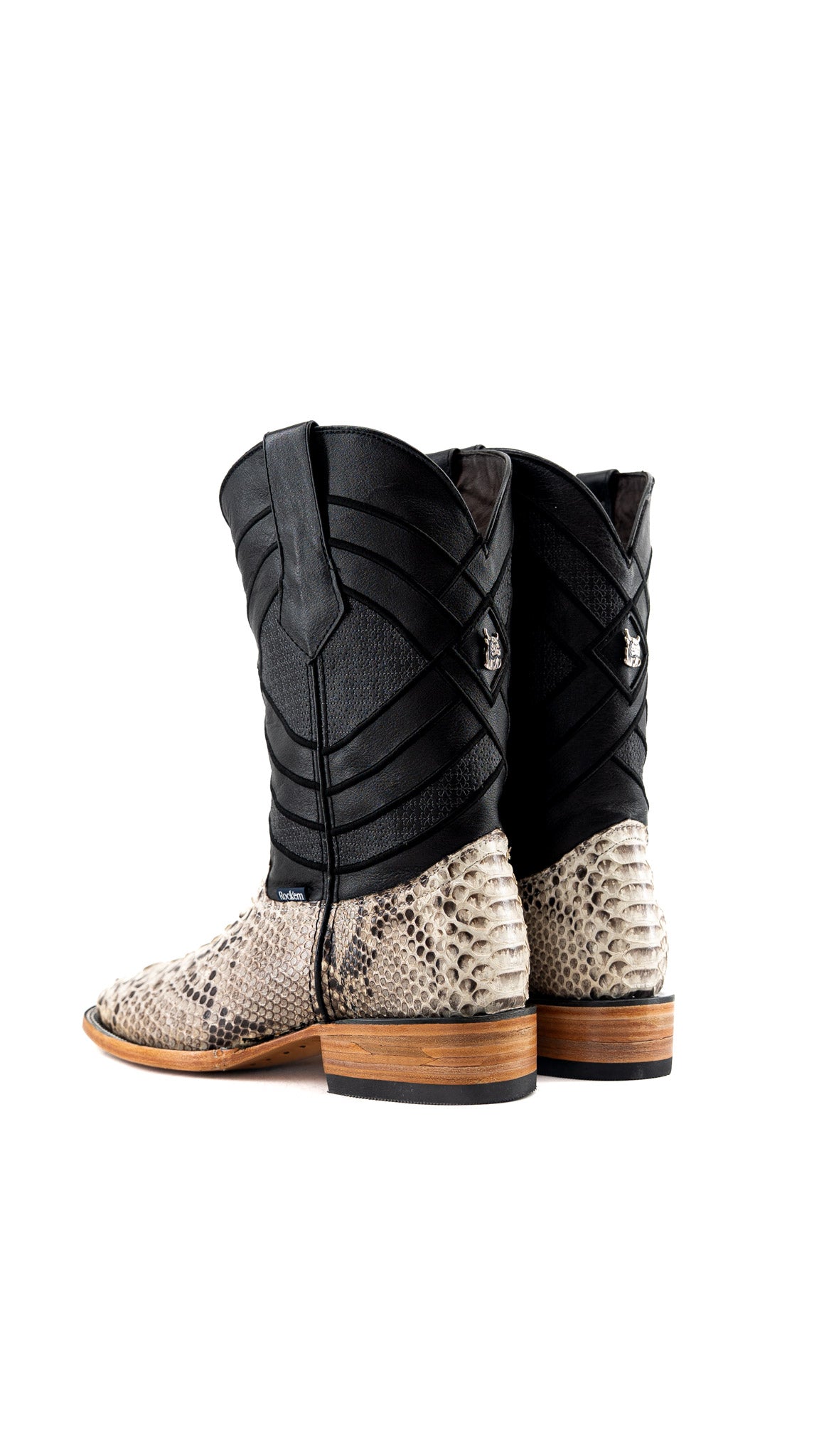 Prescott Python Exotic Square Cowboy Boot