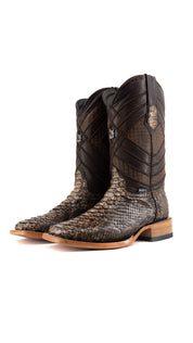 Prescott Python Exotic Square Cowboy Boot