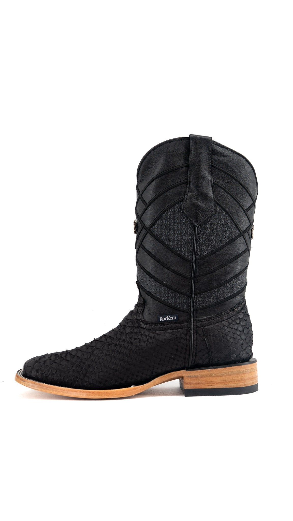 Prescott Python Exotic Square Cowboy Boot