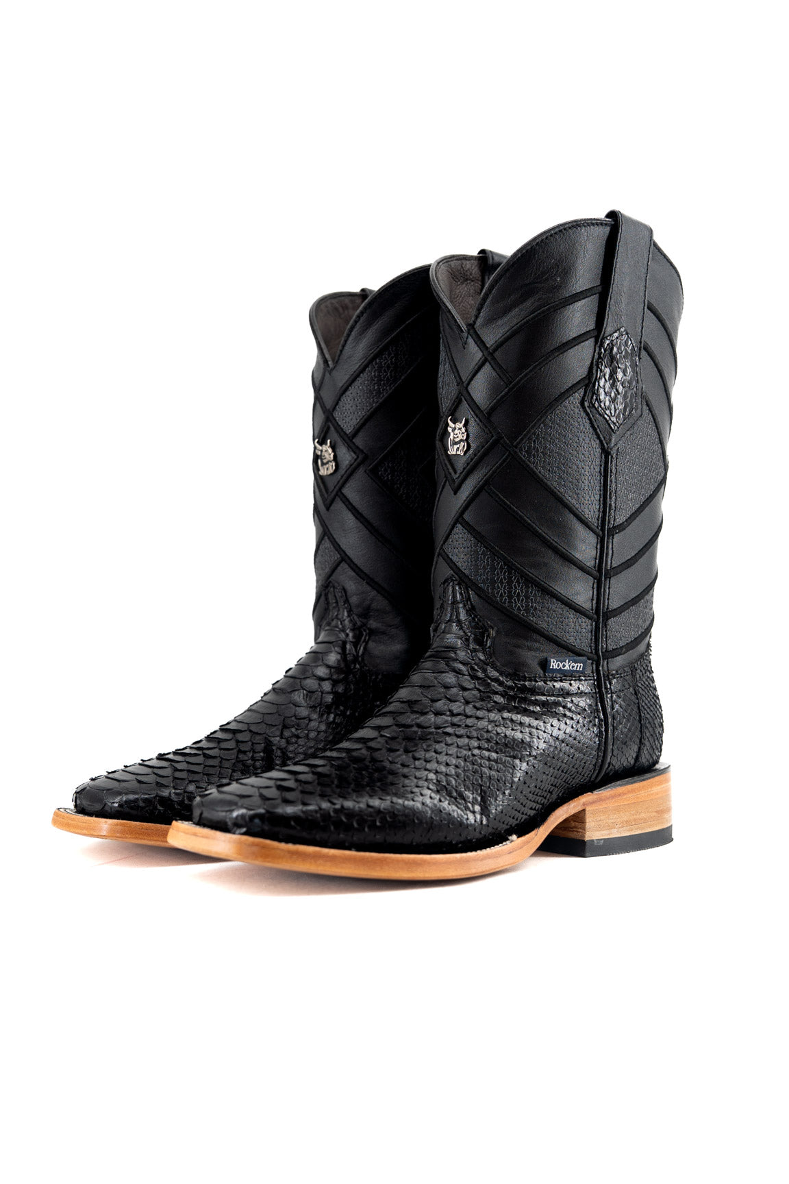 Prescott Python Exotic Square Cowboy Boot