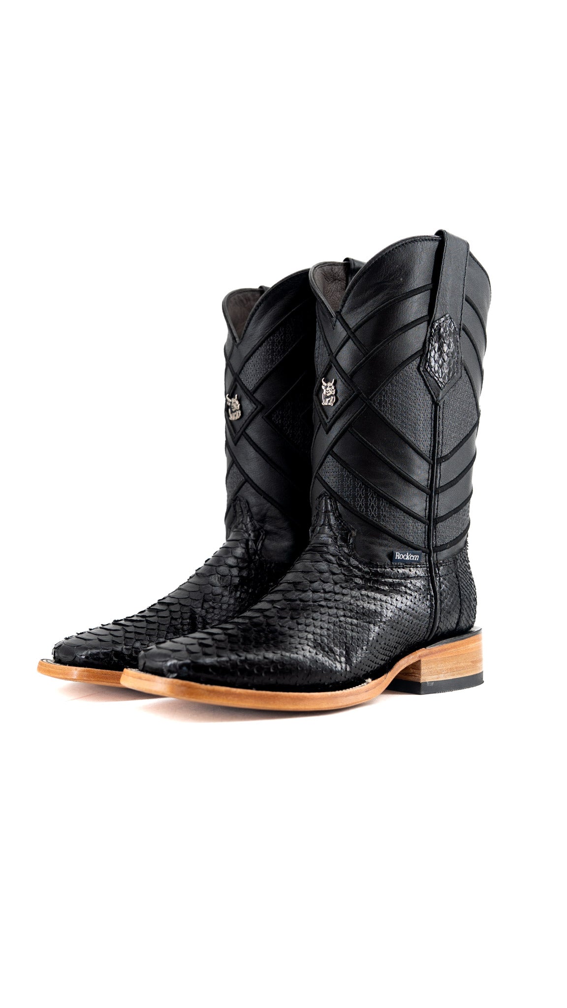 Prescott Python Exotic Square Cowboy Boot