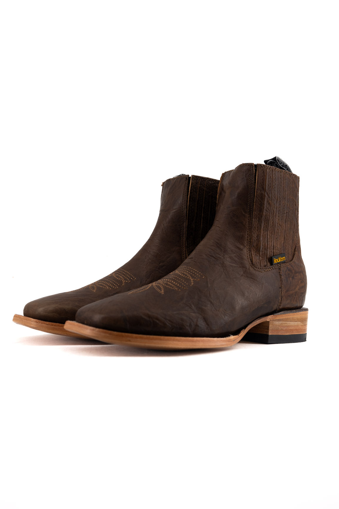 Senegal Ebano Men Square Toe Ankle Boot