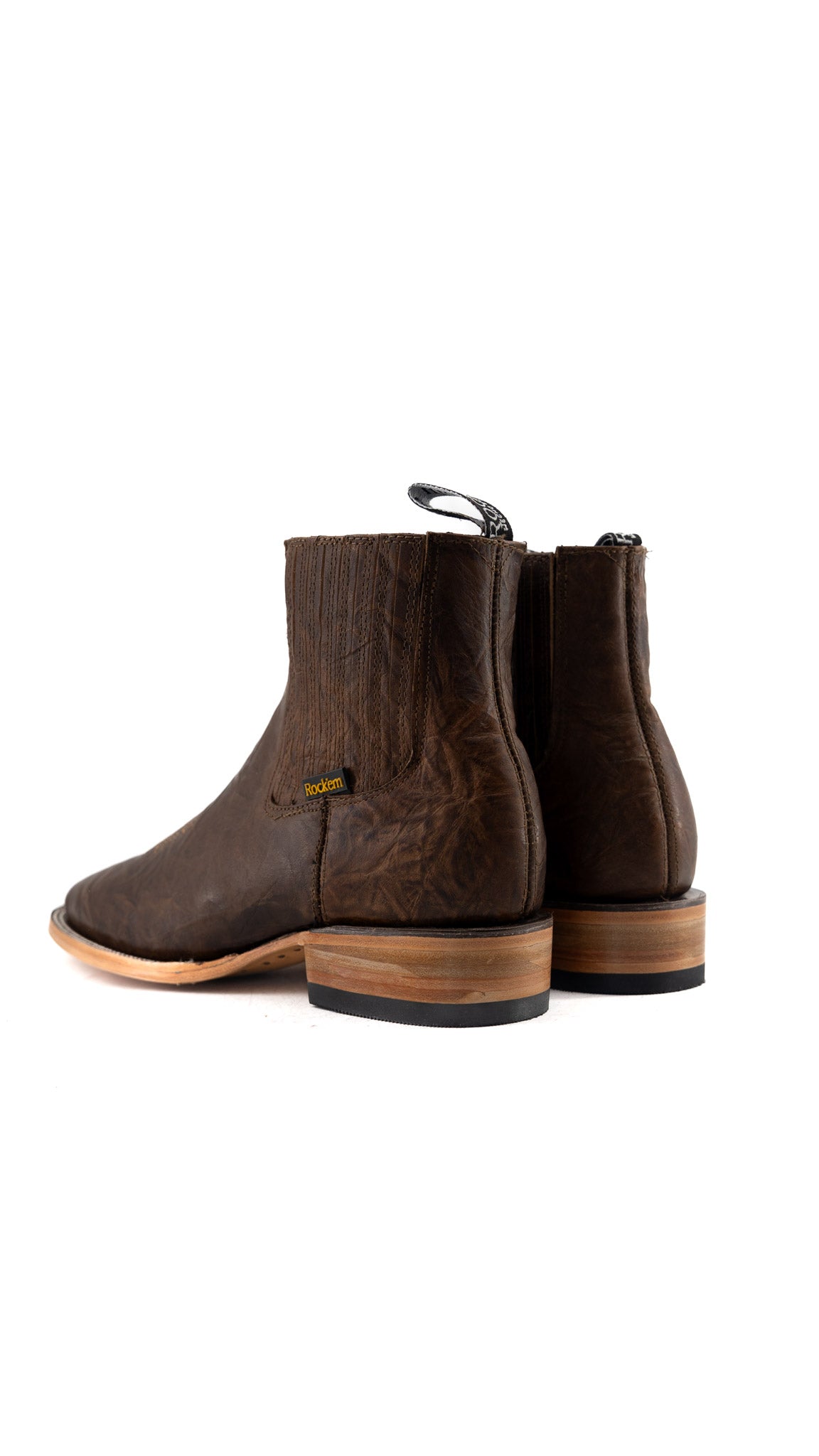 Senegal Ebano Men Square Toe Ankle Boot