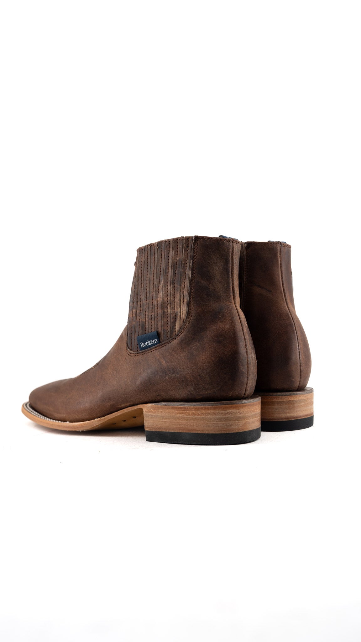 Senegal Ebano Men Square Toe Ankle Boot
