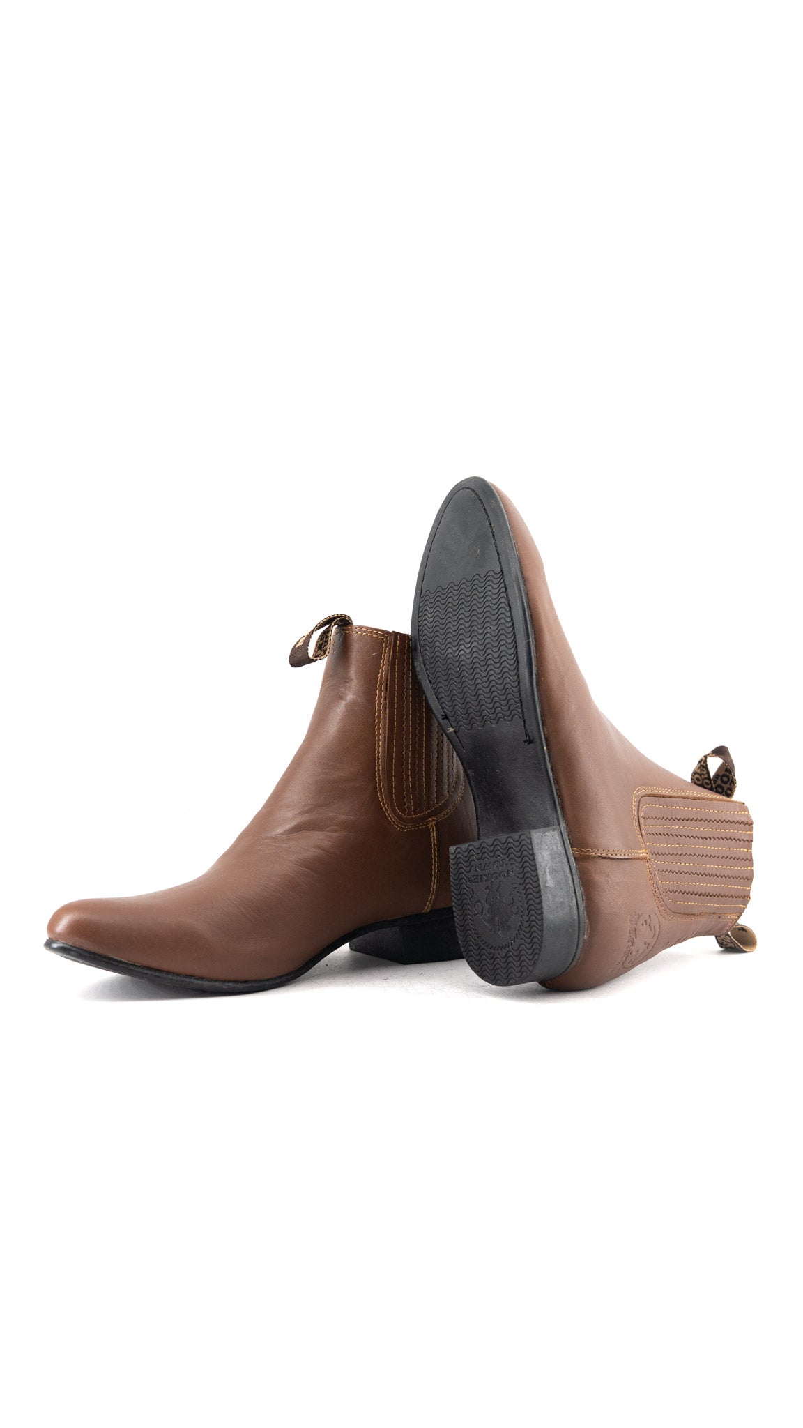 Nookie Town Round Toe Men's Botines Charro FINAL SALE