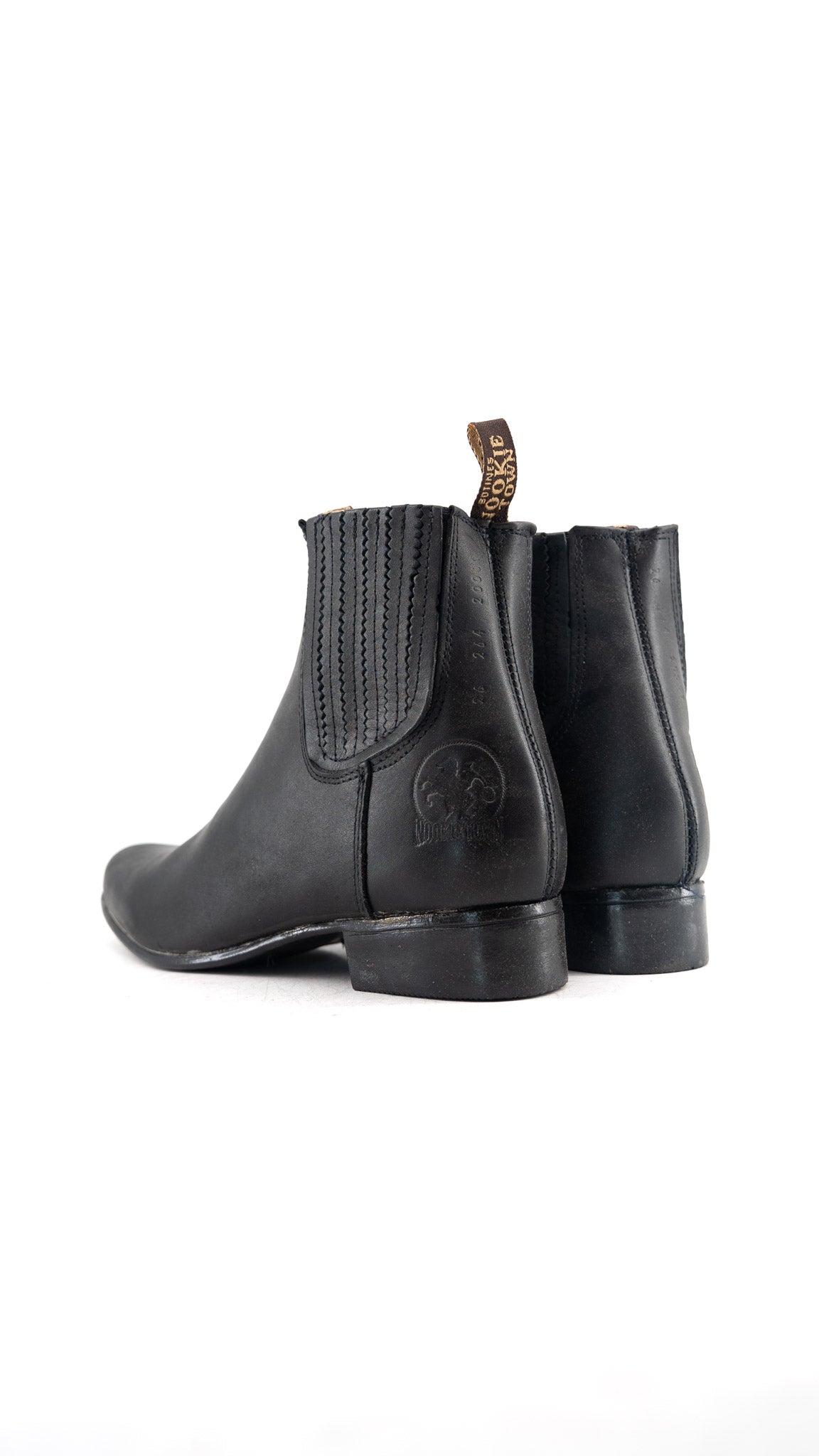 Nookie Town Round Toe Men's Botines Charro FINAL SALE
