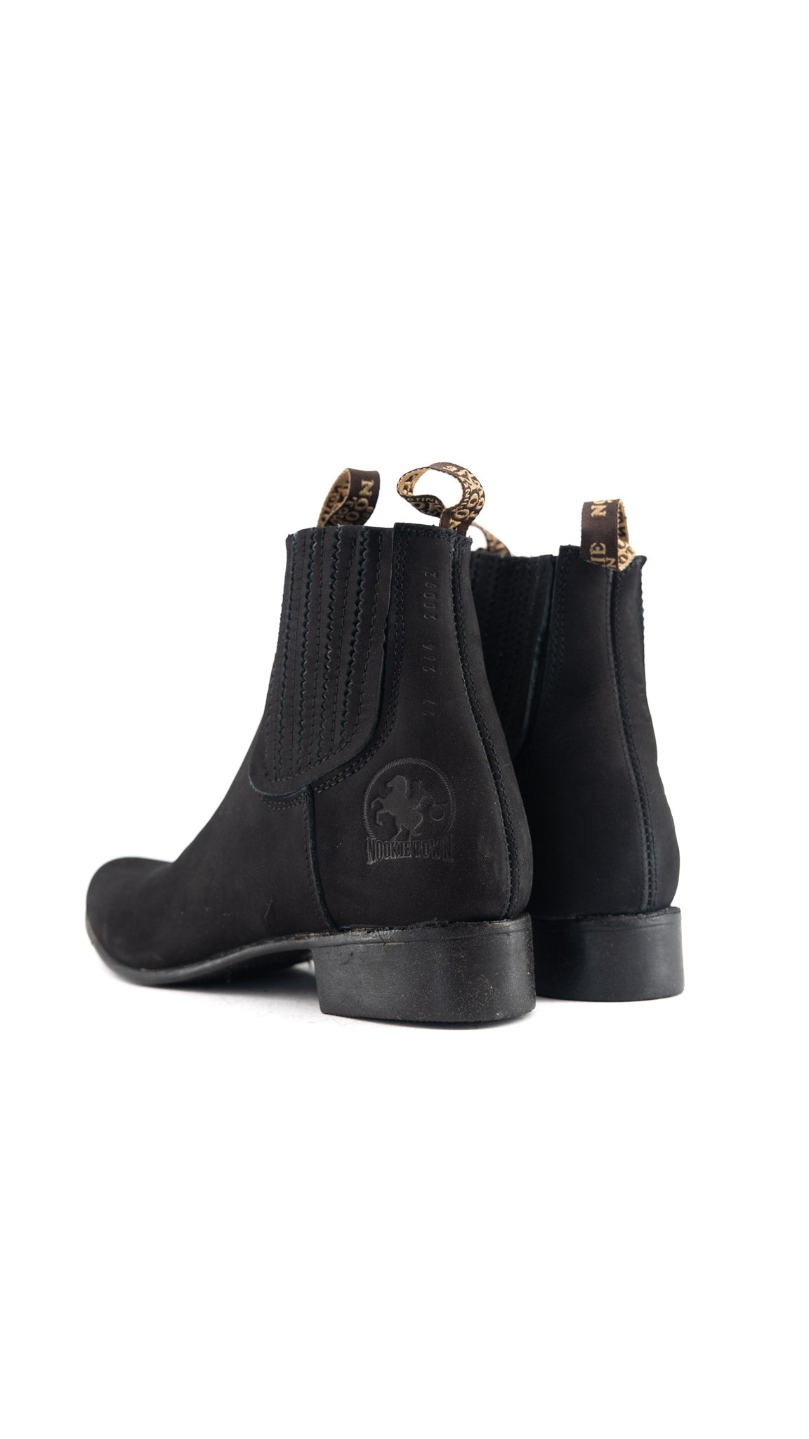 Nookie Town Round Toe Men's Botines Charro FINAL SALE