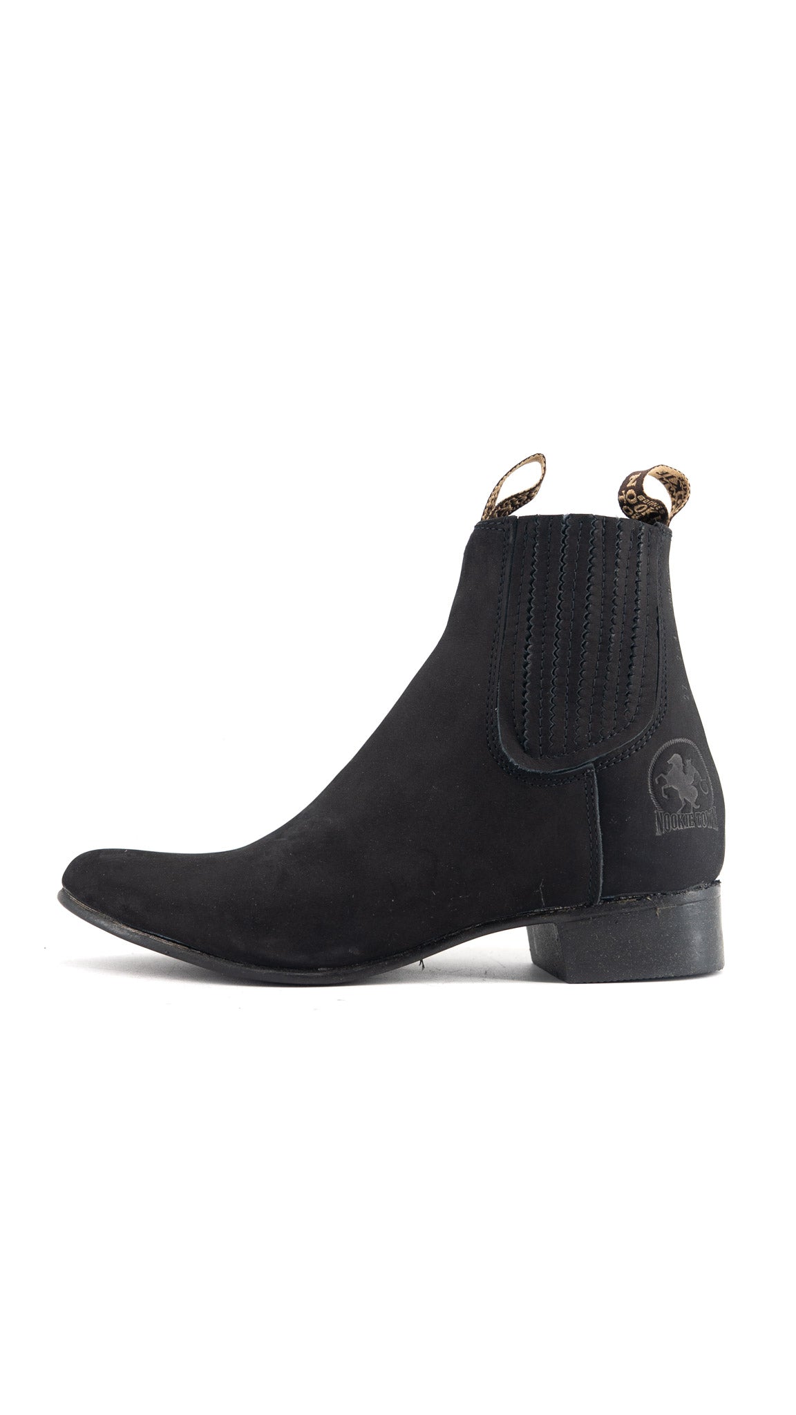 Nookie Town Round Toe Men's Botines Charro FINAL SALE