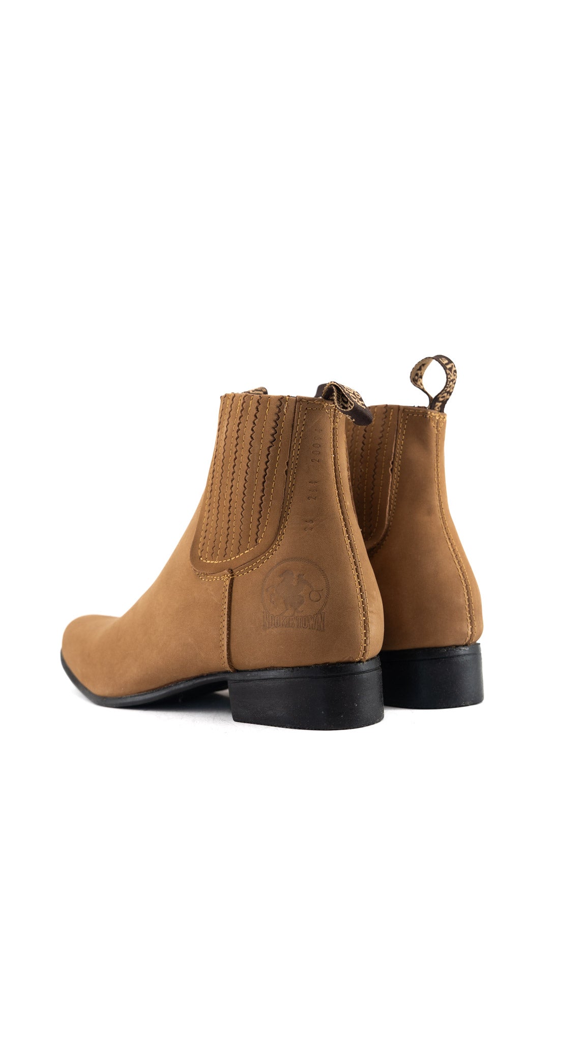 Nookie Town Round Toe Men's Botines Charro FINAL SALE