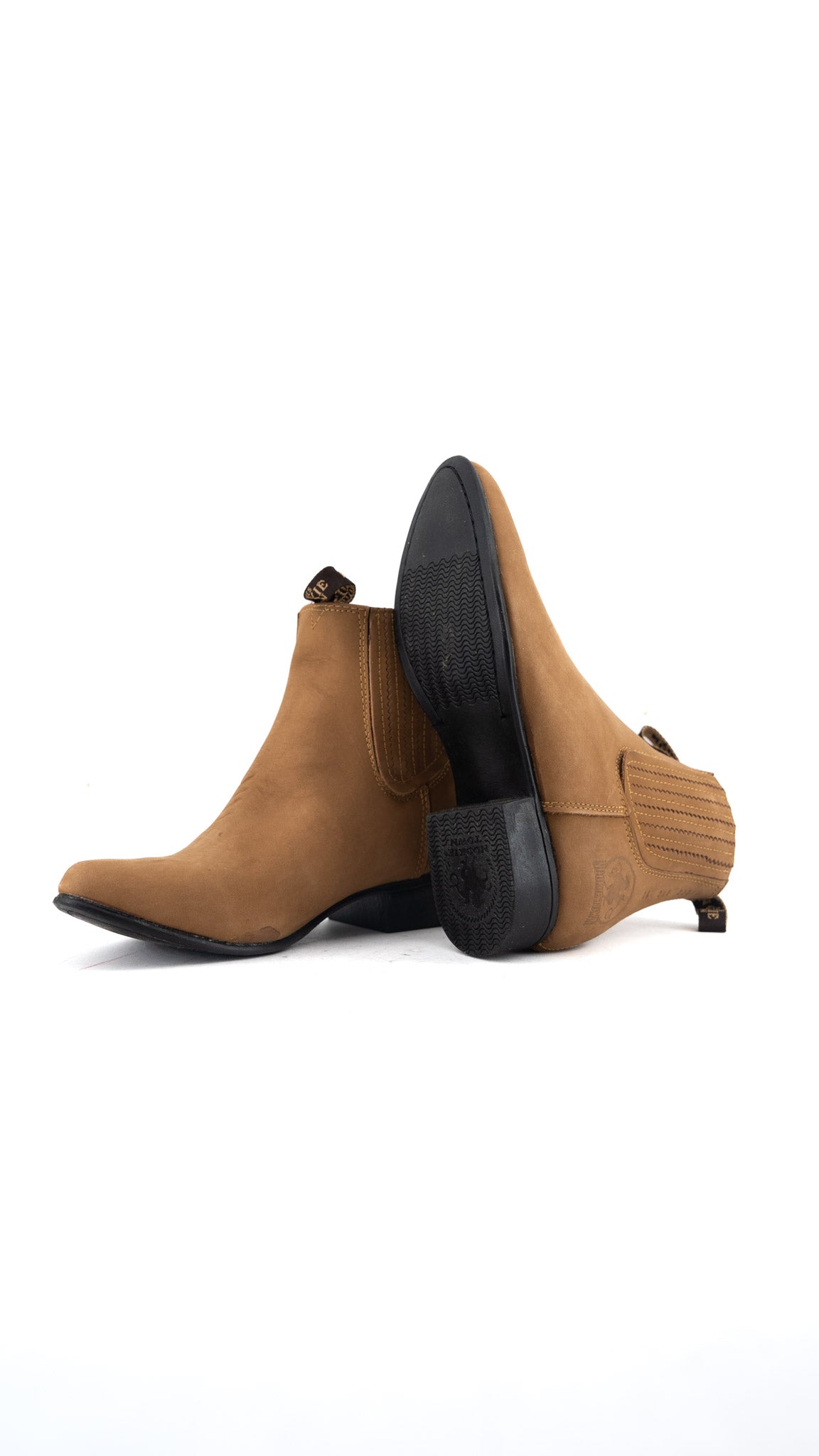 Nookie Town Round Toe Men's Botines Charro FINAL SALE