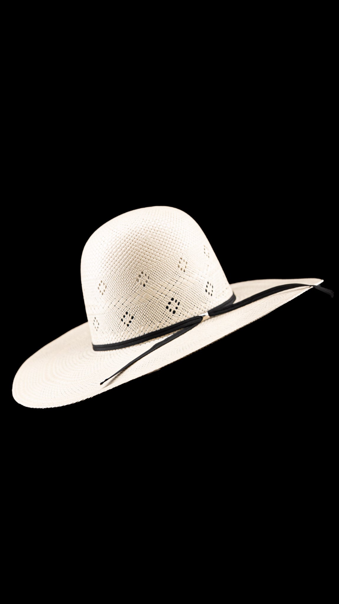 Rock'em 100X Rombo Open Crown Straw Hat
