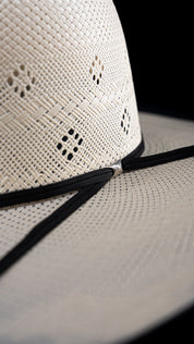 Rock'em 100X Rombo Open Crown Straw Hat