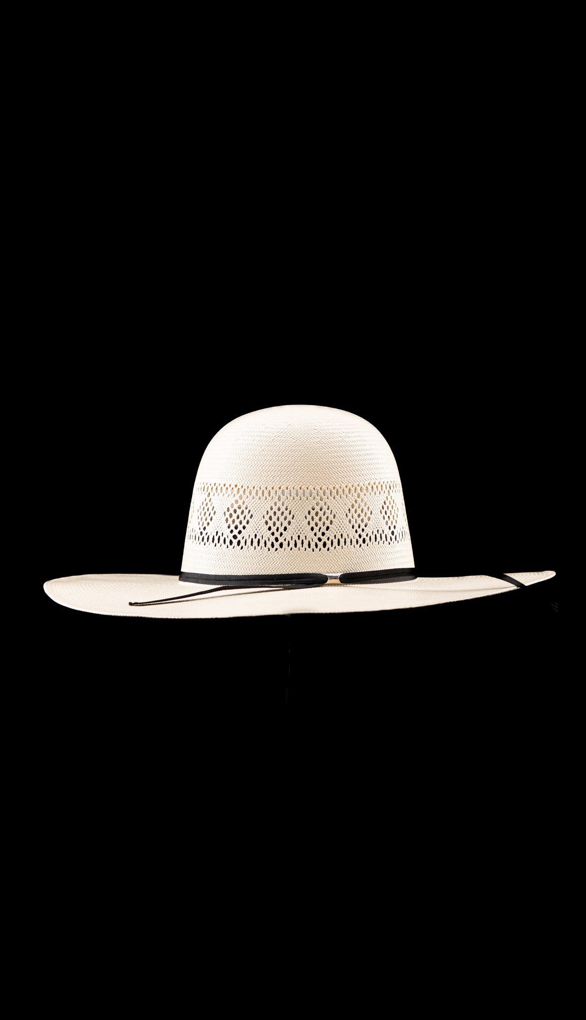 Rock'em 100X Clear Sky Open Crown Straw Hat
