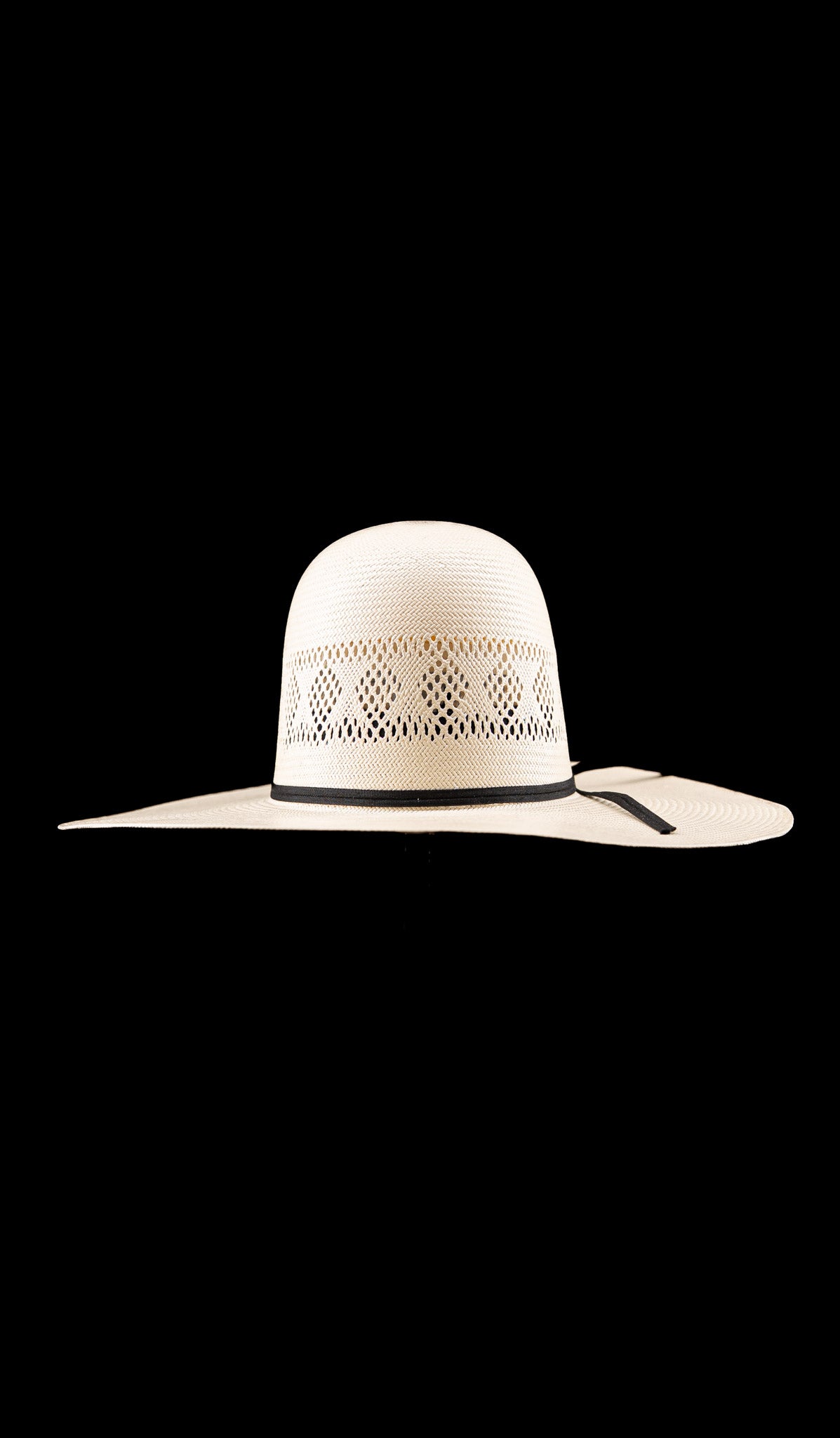 Rock'em 100X Clear Sky Open Crown Straw Hat