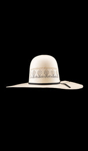 Rock'em 100X Clear Sky Open Crown Straw Hat