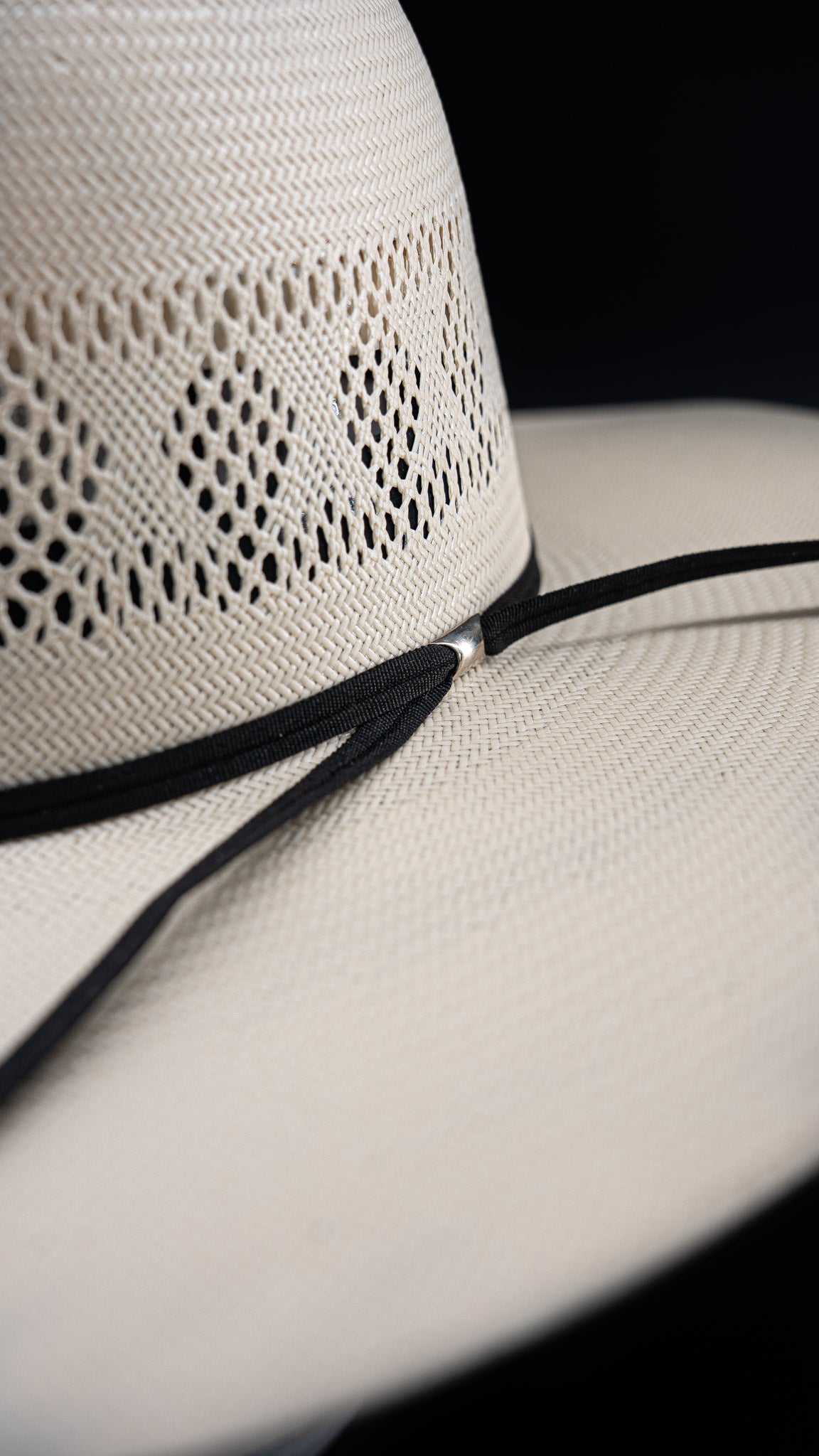 Rock'em 100X Clear Sky Open Crown Straw Hat
