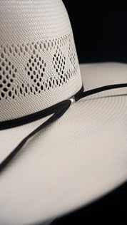 Rock'em 100X Clear Sky Open Crown Straw Hat