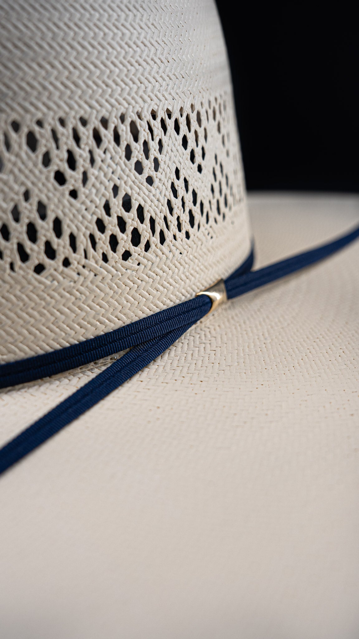 Rock'em 100X Diamond Trail Open Crown Straw Hat