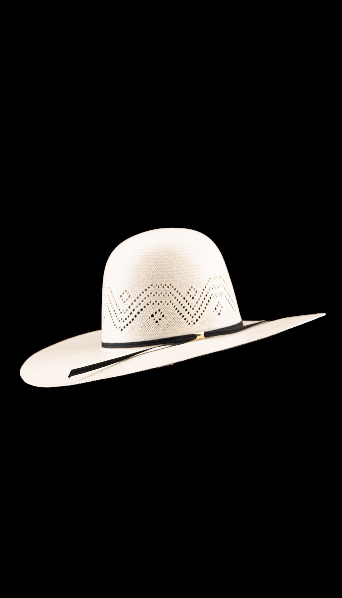 Rock'em 100X Desert Noble Open Crown Straw Hat
