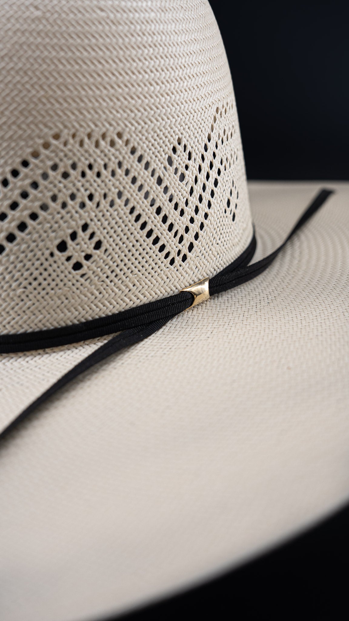 Rock'em 100X Desert Noble Open Crown Straw Hat