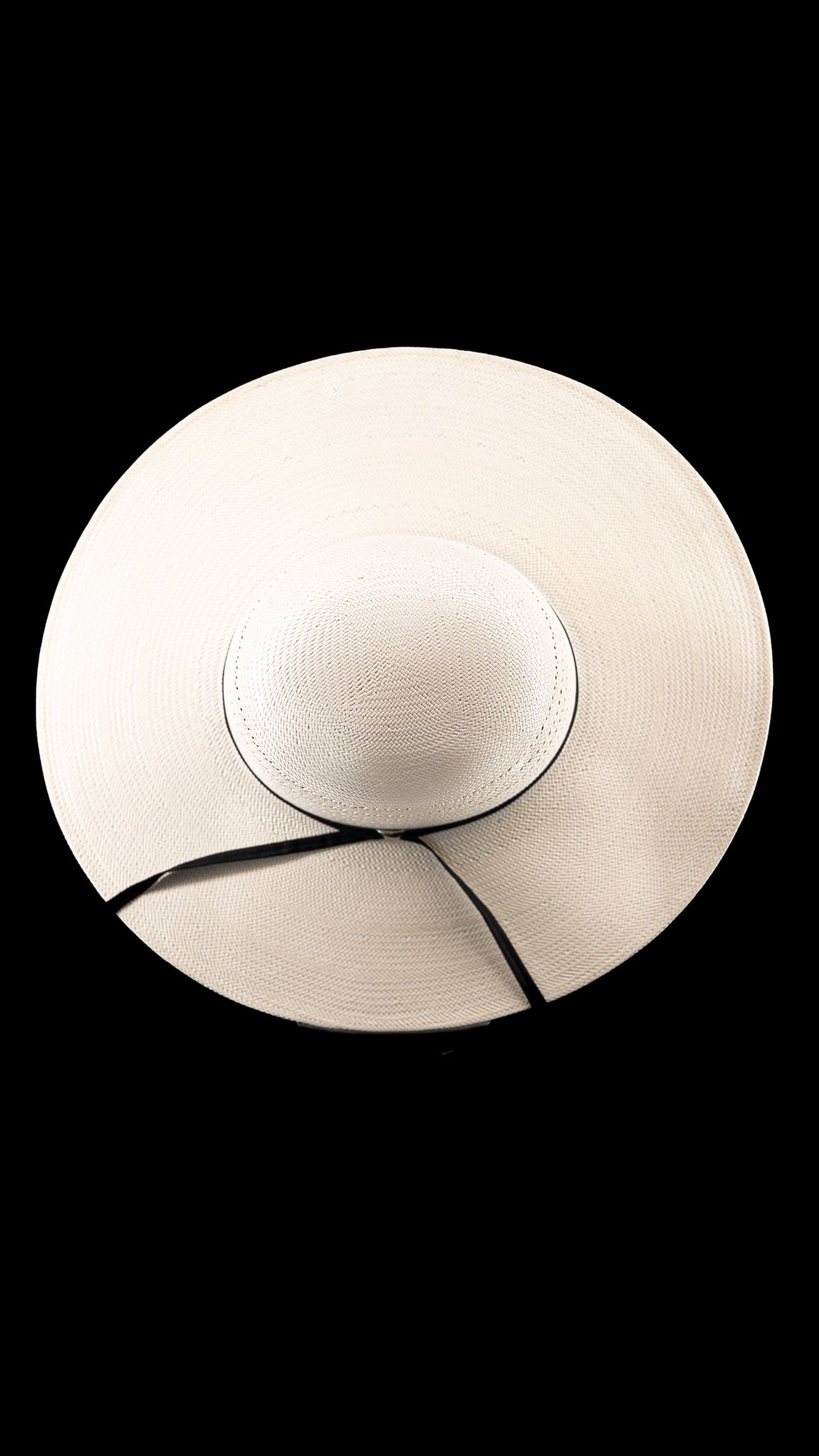 Rock'em 100X Ranch Stripe Open Crown Straw Hat