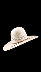 Rock'em 100X Zigzag Open Crown Straw Hat