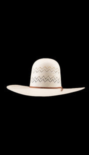 Rock'em 100X Zigzag Open Crown Straw Hat