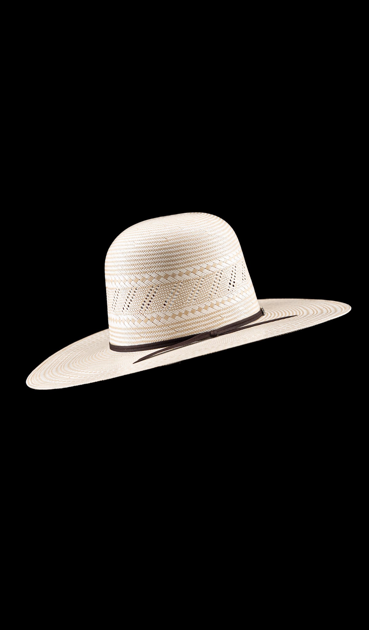 Rock'em 100X Riverside Open Crown Straw Hat