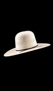 Rock'em 100X Riverside Open Crown Straw Hat
