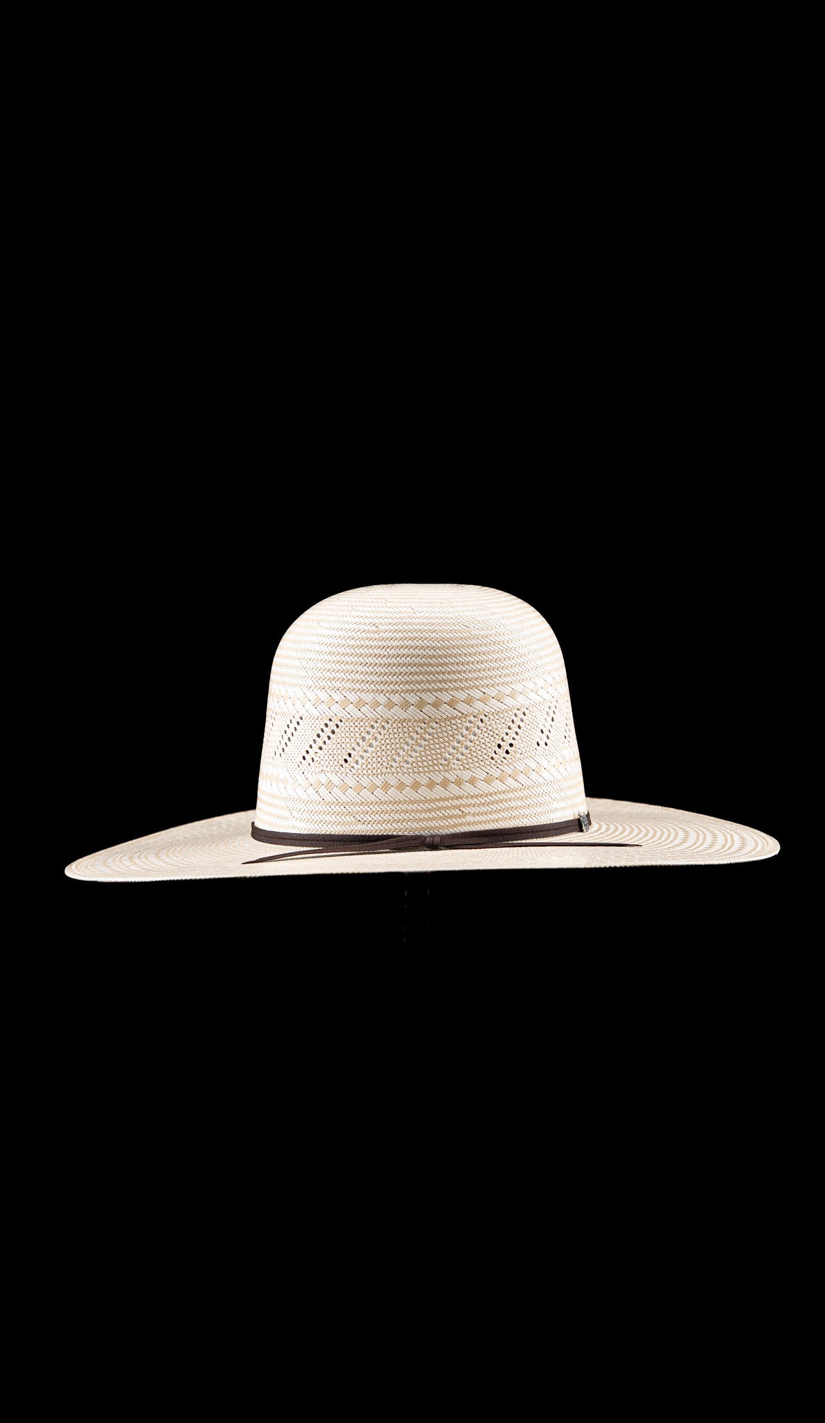 Rock'em 100X Riverside Open Crown Straw Hat