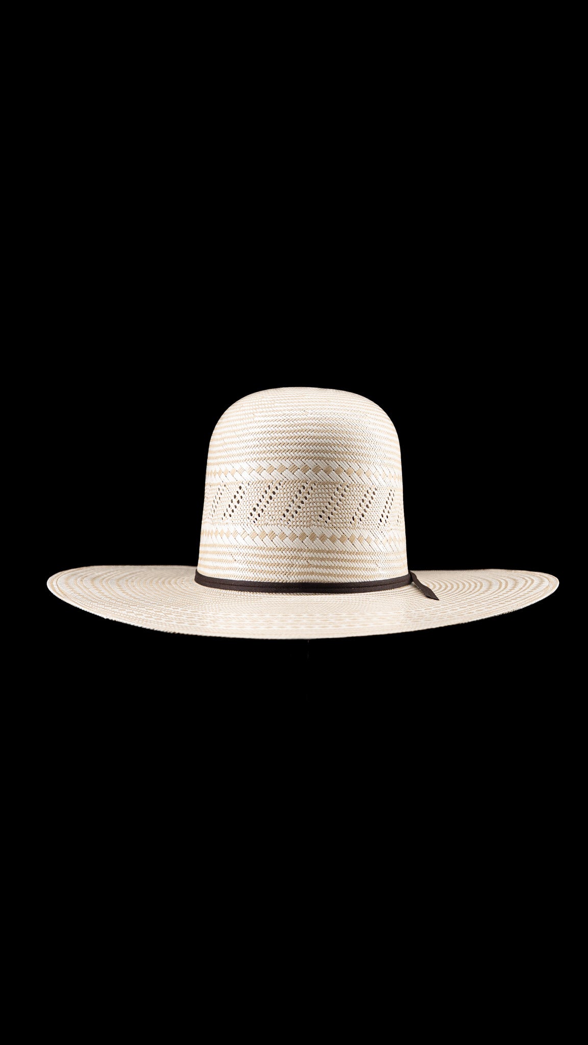 Rock'em 100X Riverside Open Crown Straw Hat
