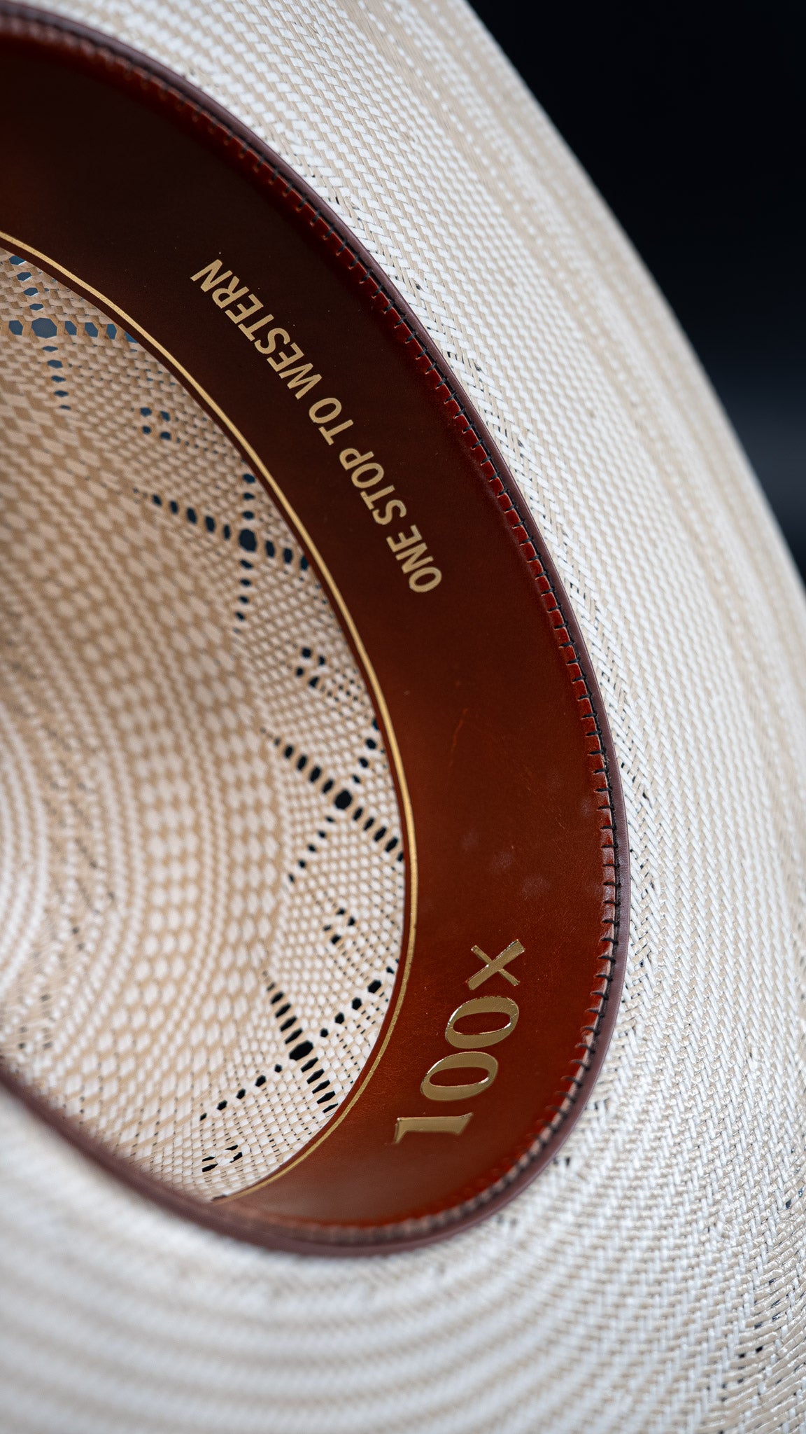 Rock'em 100X Xander Open Crown Straw Hat