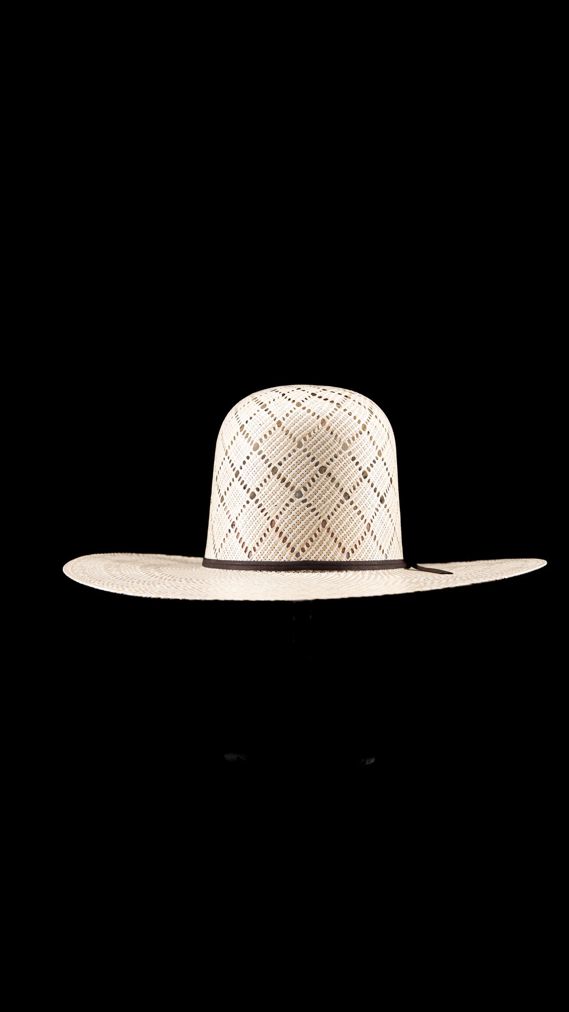 Rock'em 100X Ram Open Crown Straw Hat