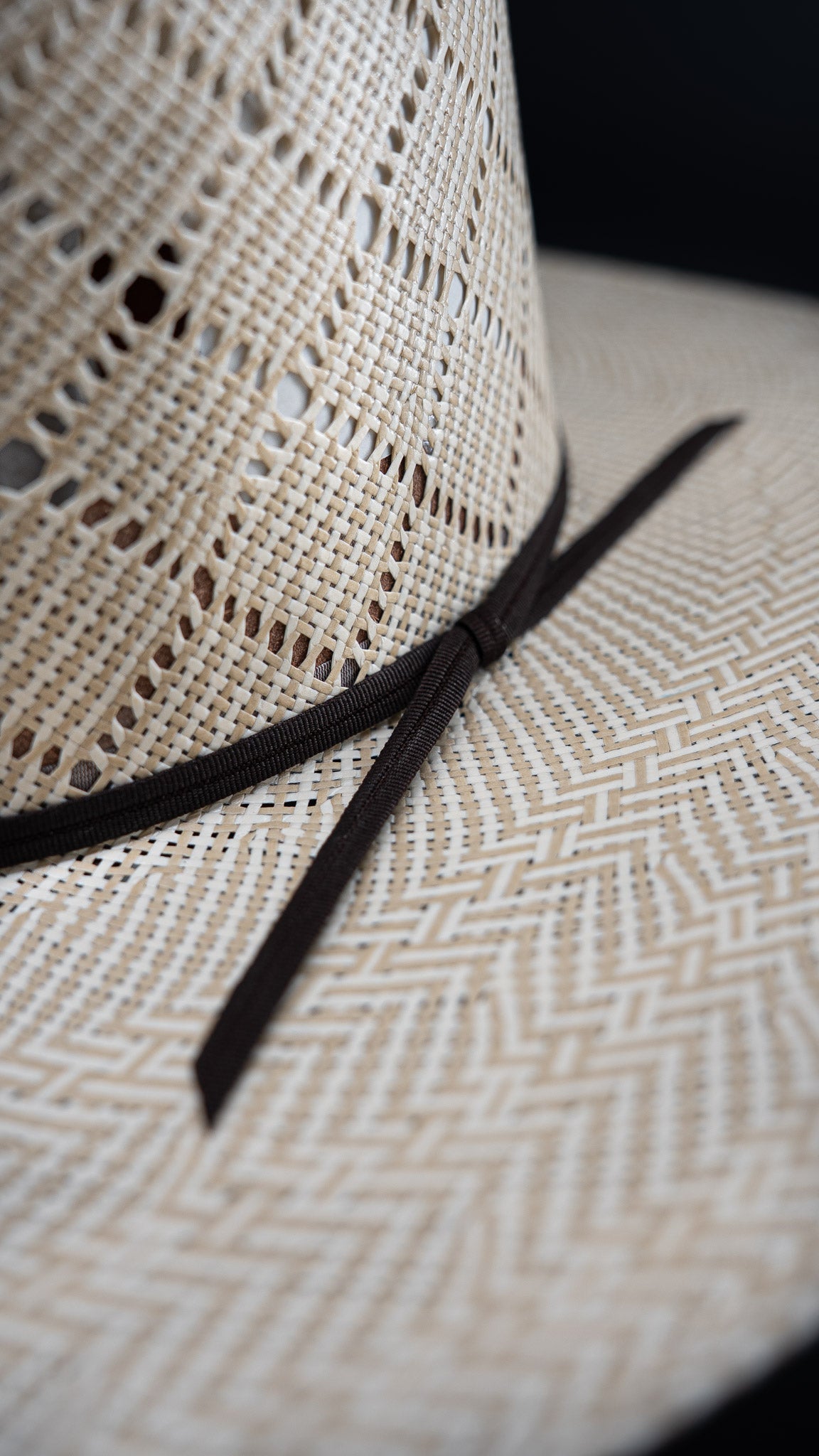 Rock'em 100X Ram Open Crown Straw Hat