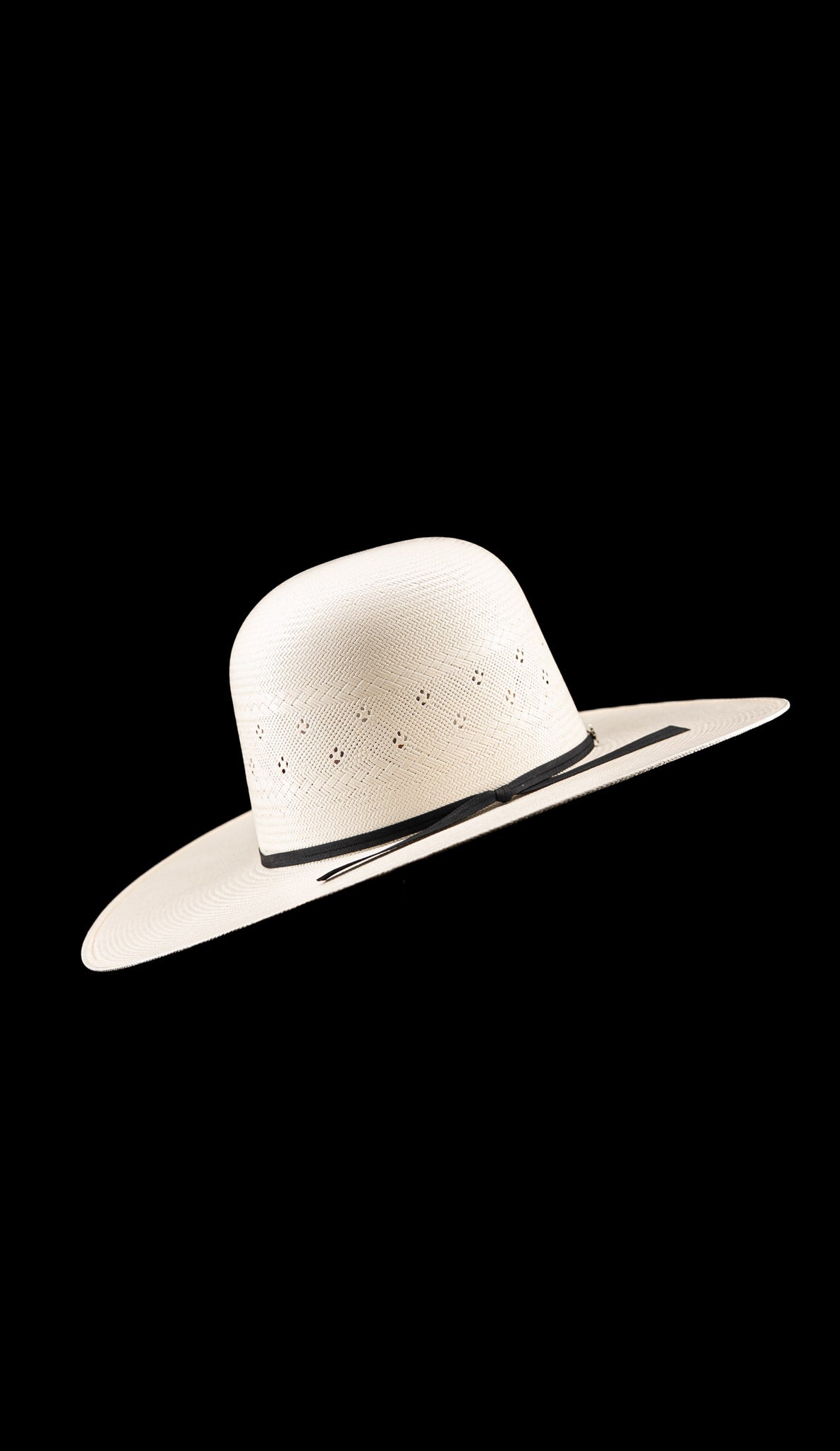 Rock'em 100X Nebraska Open Crown Straw Hat