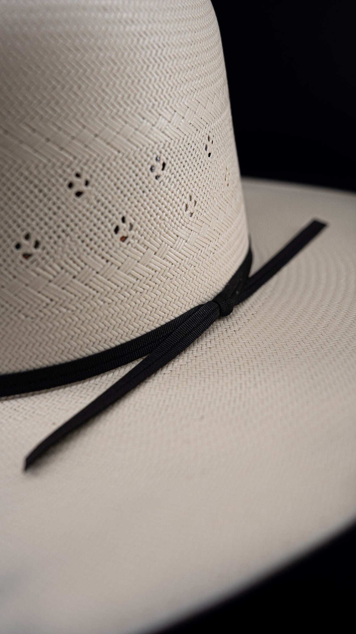 Rock'em 100X Nebraska Open Crown Straw Hat