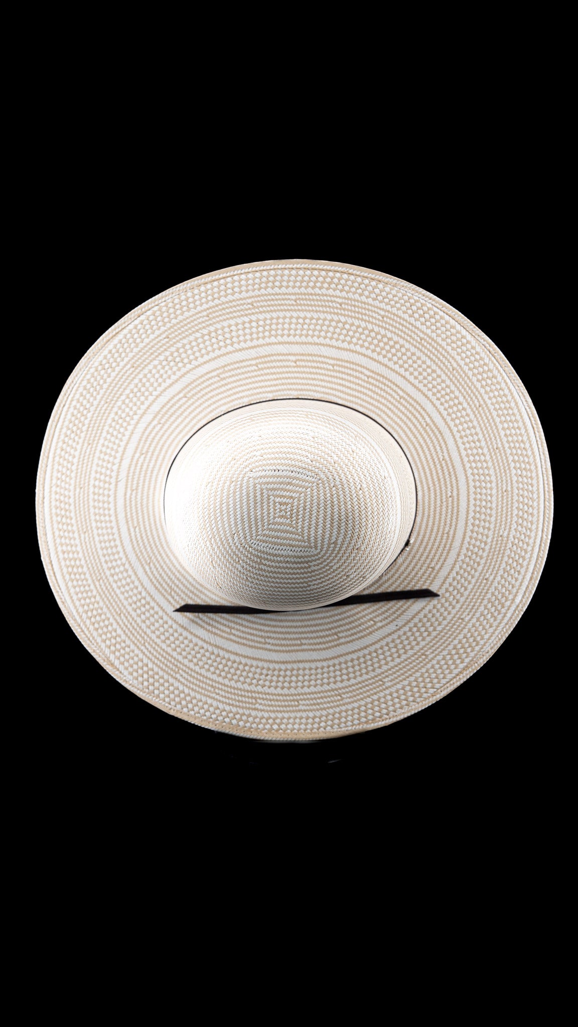 Rock'em 100X Branham Open Crown Straw Hat