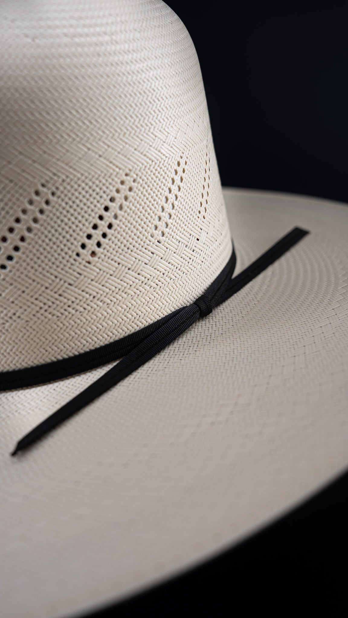 Rock'em 100X Riverside Open Crown Straw Hat