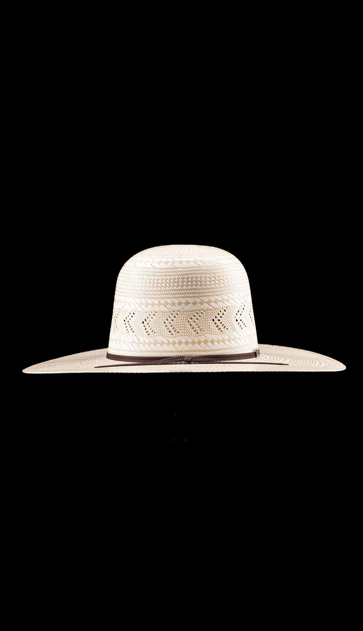 Rock'em 100X Curve Open Crown Straw Hat