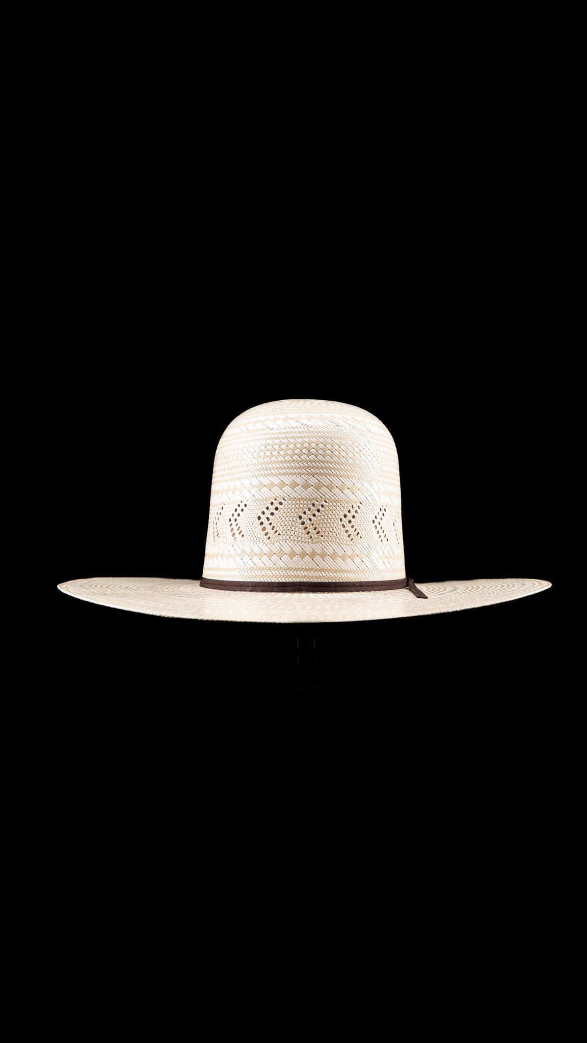 Rock'em 100X Curve Open Crown Straw Hat