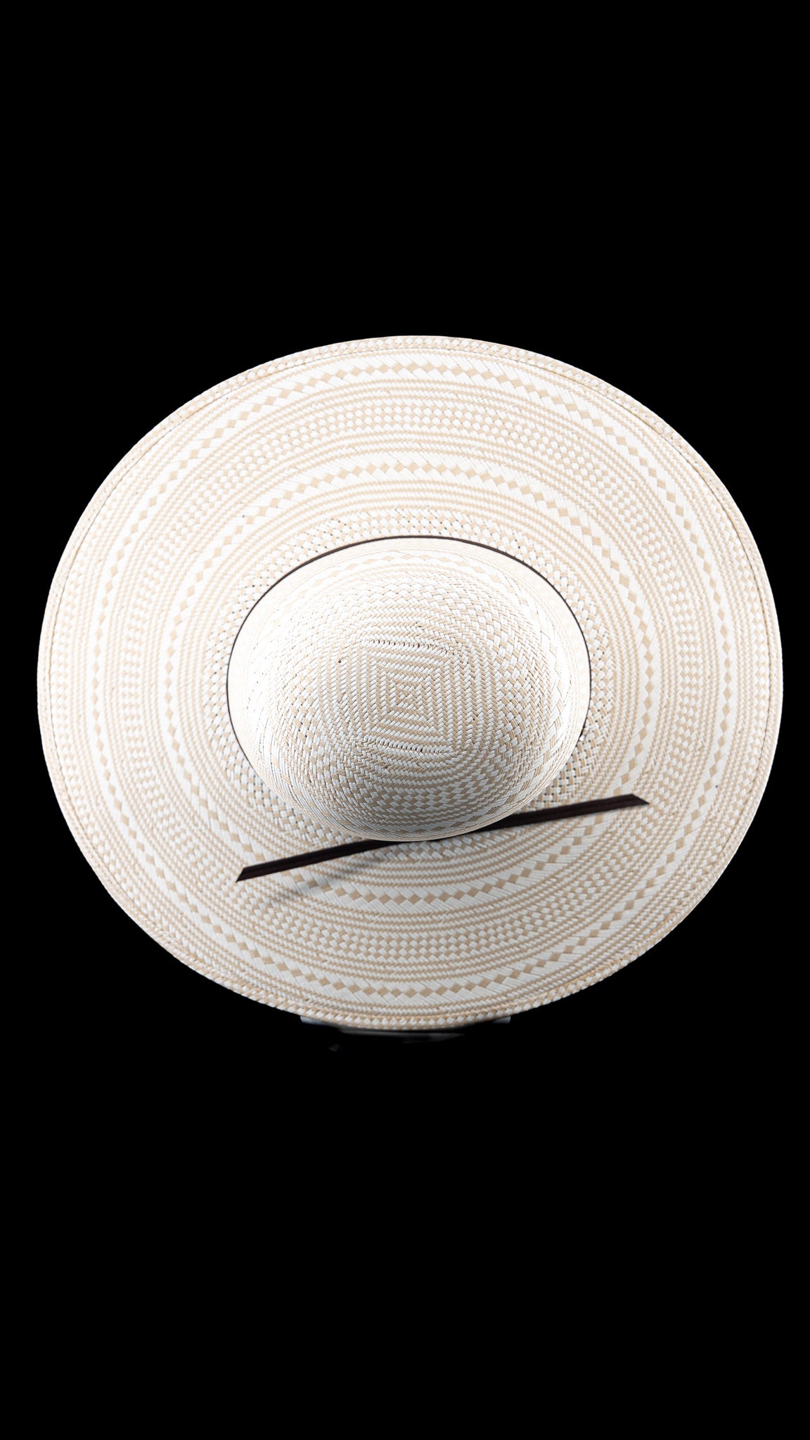 Rock'em 100X Curve Open Crown Straw Hat
