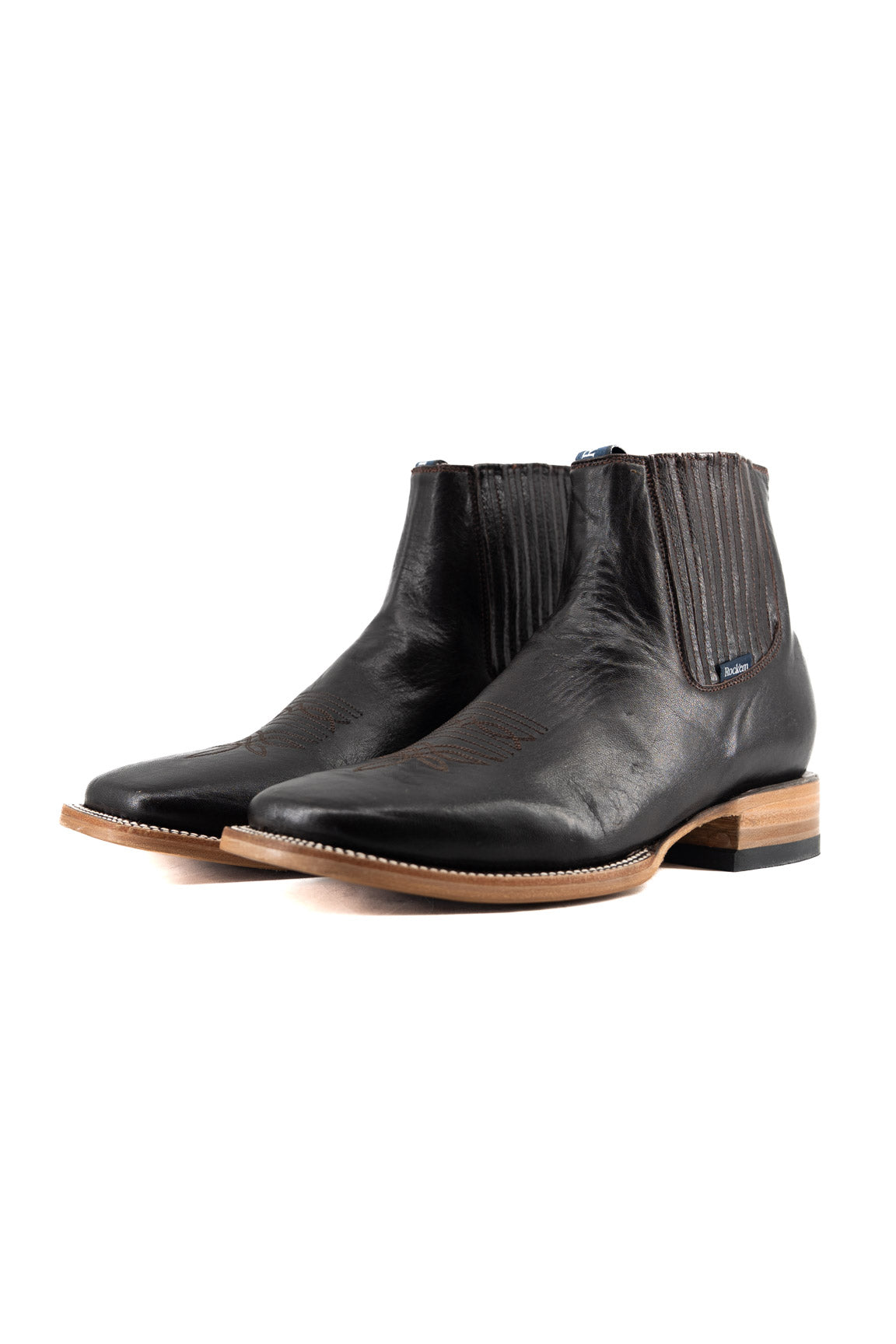 Senegal Ebano Men Square Toe Ankle Boot