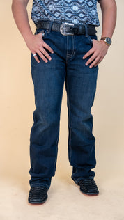 Rock & Roll Denim DB Straight Jeans
