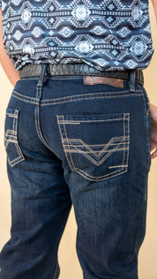 Rock & Roll Denim DB Straight Jeans